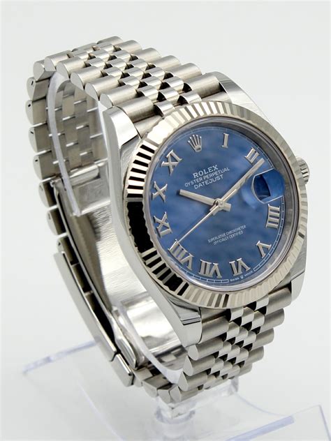 rolex detejust jubilee romani|rolex oyster steel watch.